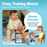 Load image into Gallery viewer, Potty Training Watch with eBook - Blue
