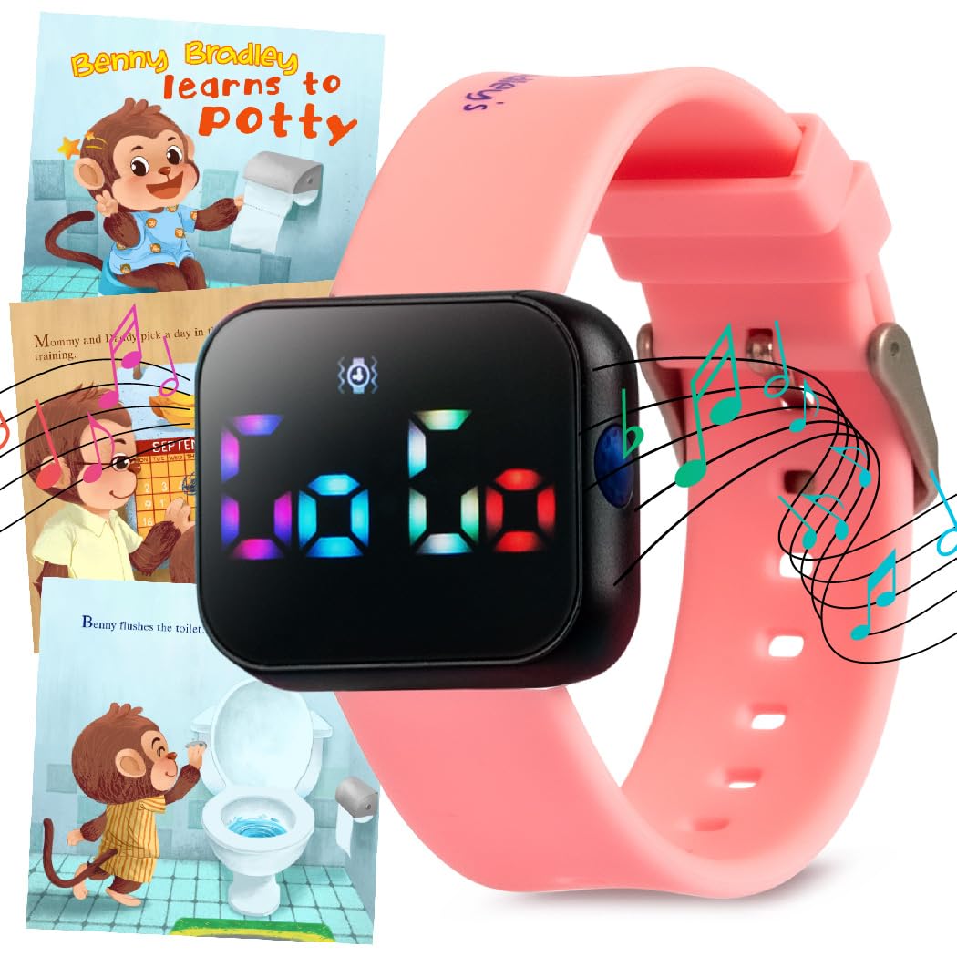 Potty Training Watch with eBook - Pink