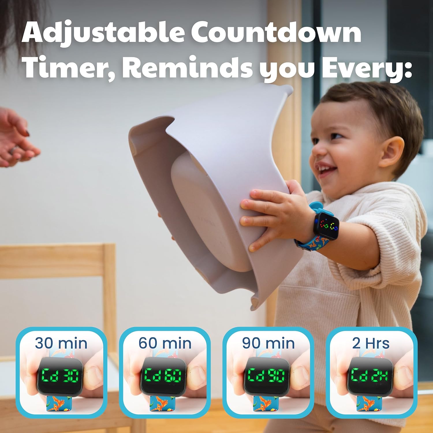 Potty Training Watch with eBook - Dino