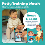 Load image into Gallery viewer, Potty Training Watch with eBook - Teal
